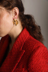 Golden Ribbons Earrings