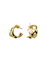 Alaya F in Melting Gold Earrings
