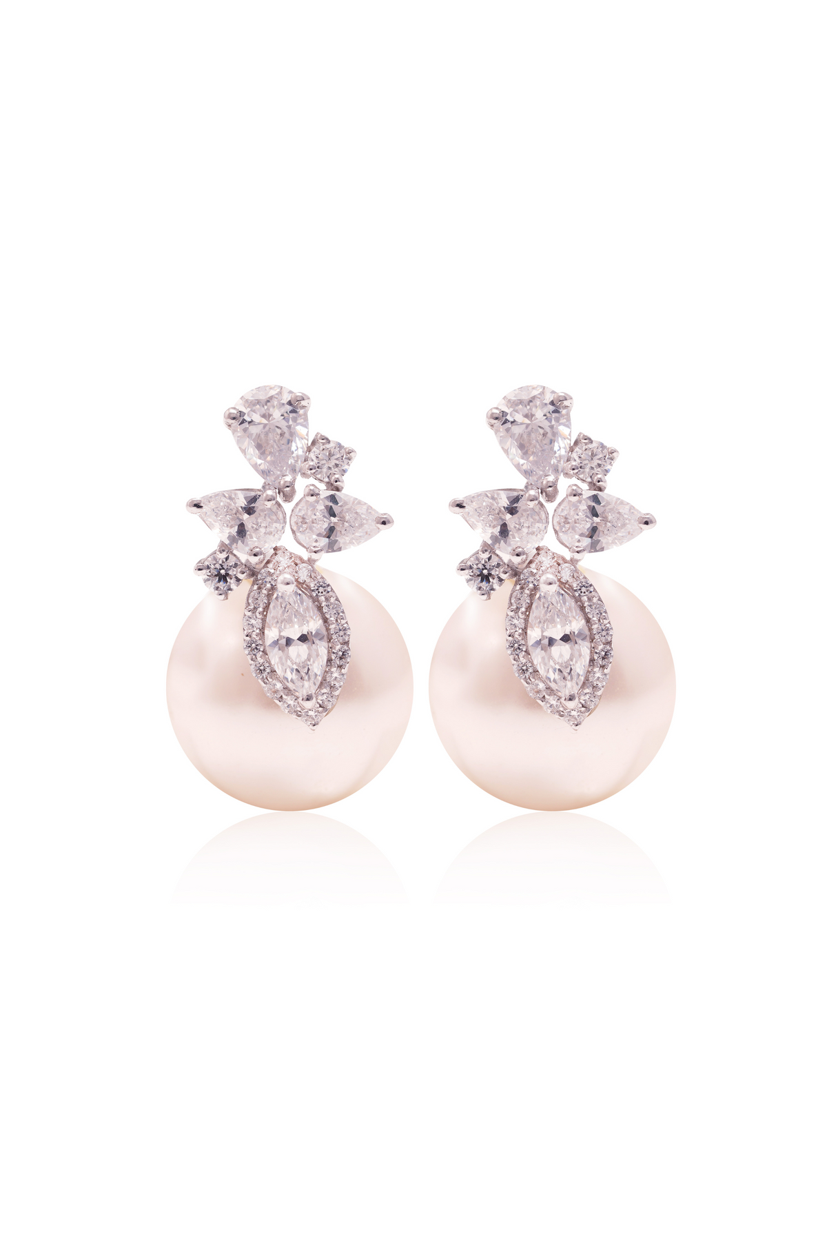 Pearlescent Bloom Earrings