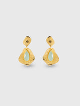 Euphoria Aqua Chalcedony Earrings