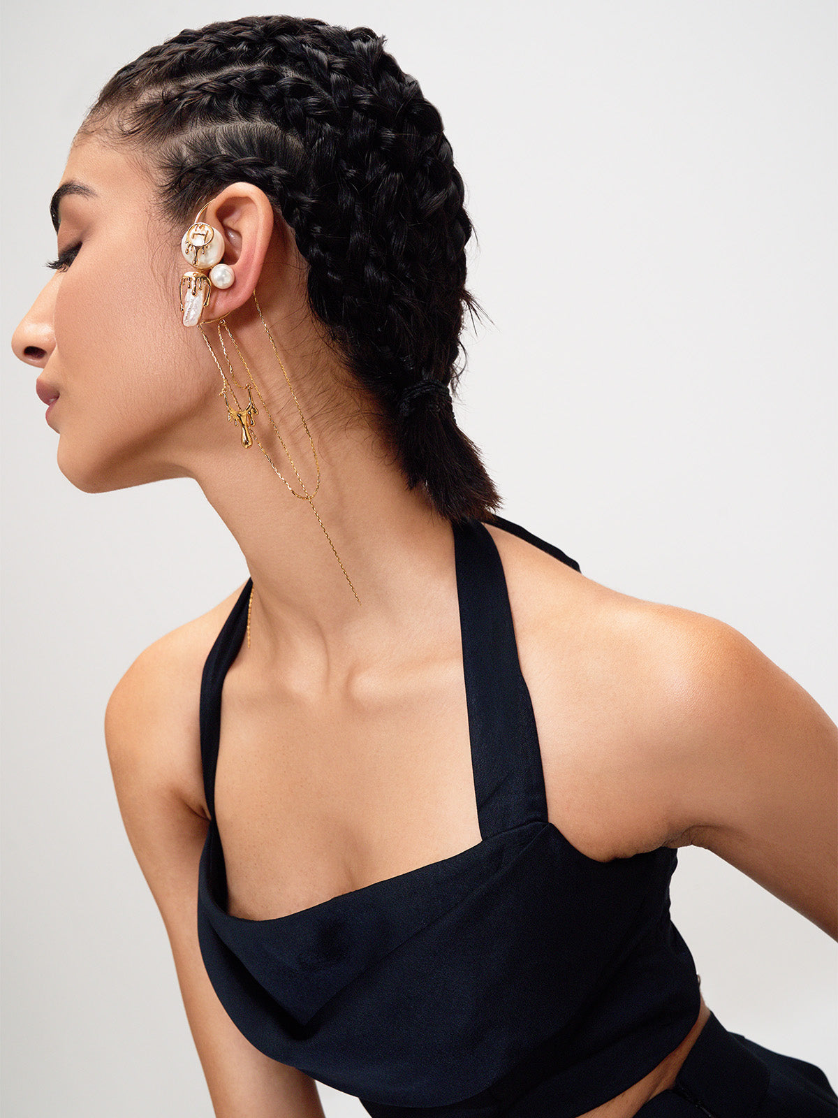 Drip Cascading Ear Cuffs