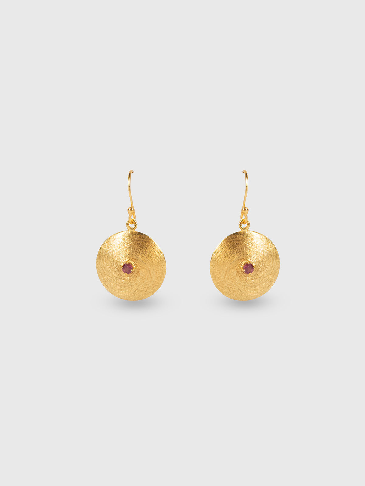 Mesmer Garnet Earrings