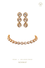 Aaina Moissanite Choker Set