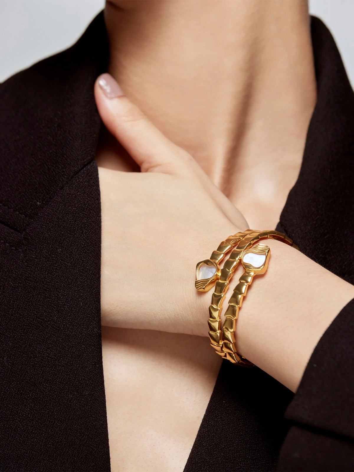 Kusha Kapila in Pearl Pret Cuff