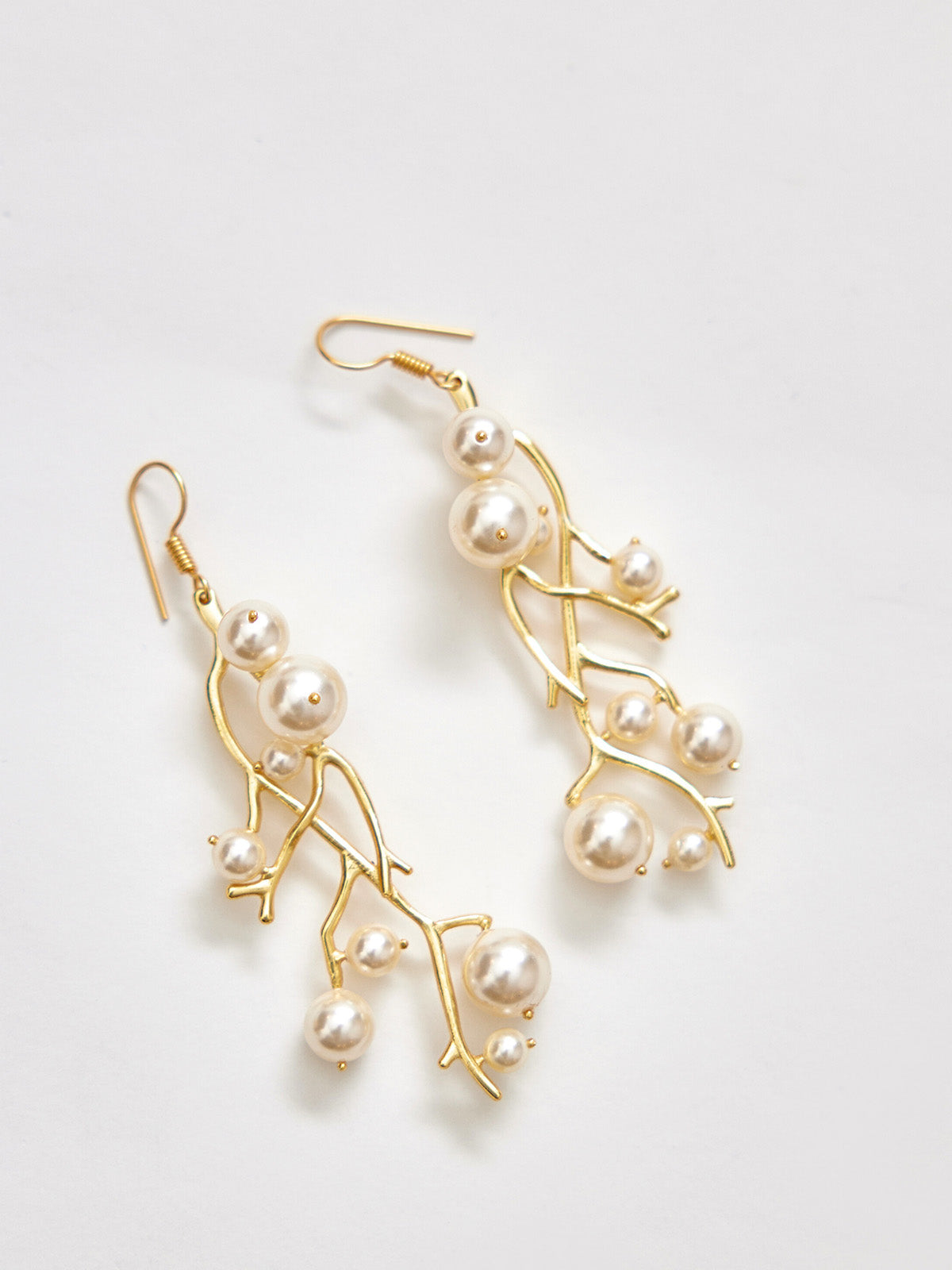 Pearl & Twig Movement Earrings