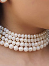 Natural 4 Layer Choker