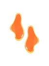 Kusha Kapila in Minimal Irregular Drop Earrings