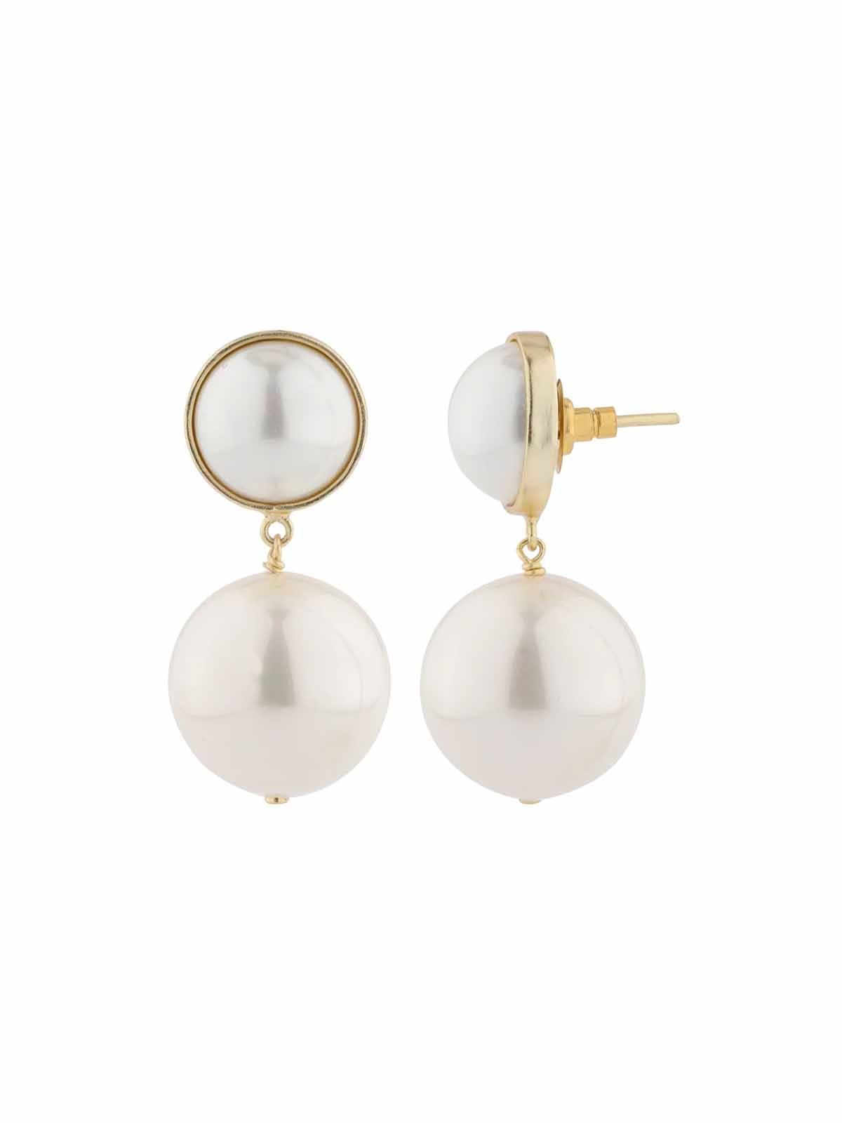 Tapsee Pannu - Classic Pearl Drop Studs
