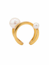 Kangana Ranaut - Twisted Pearl Dot Ring