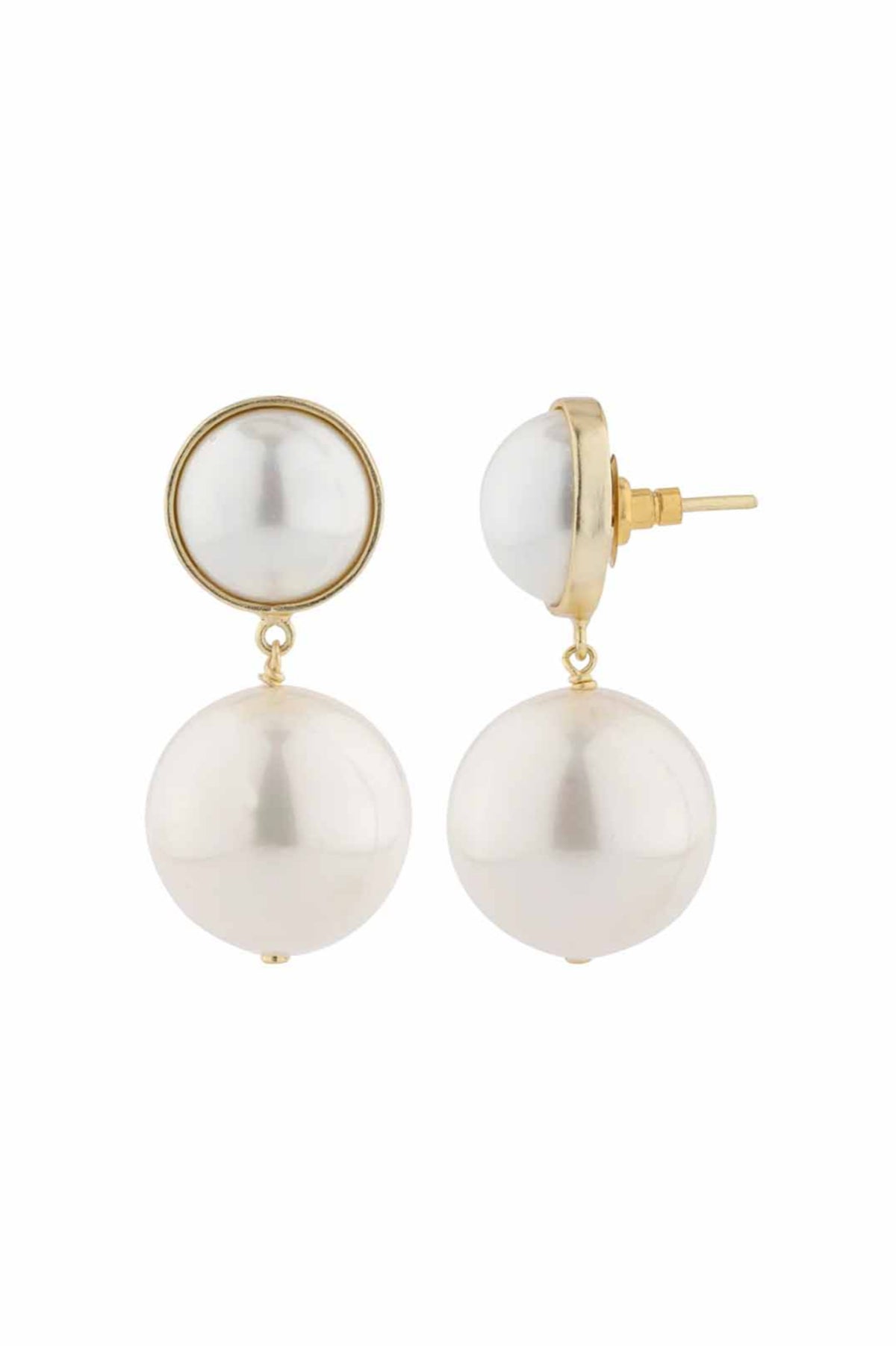 Classic Pearl Drop Studs