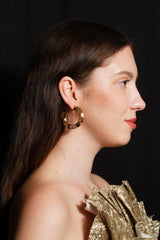 Luna Gap Mini Hoops – Golden