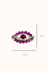 Rhodolite Evil Eye Ring