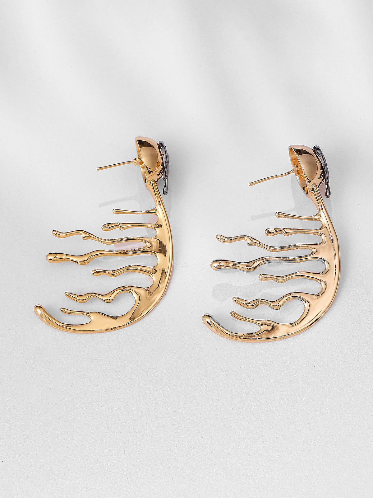 Half Hoop Drip Earrings