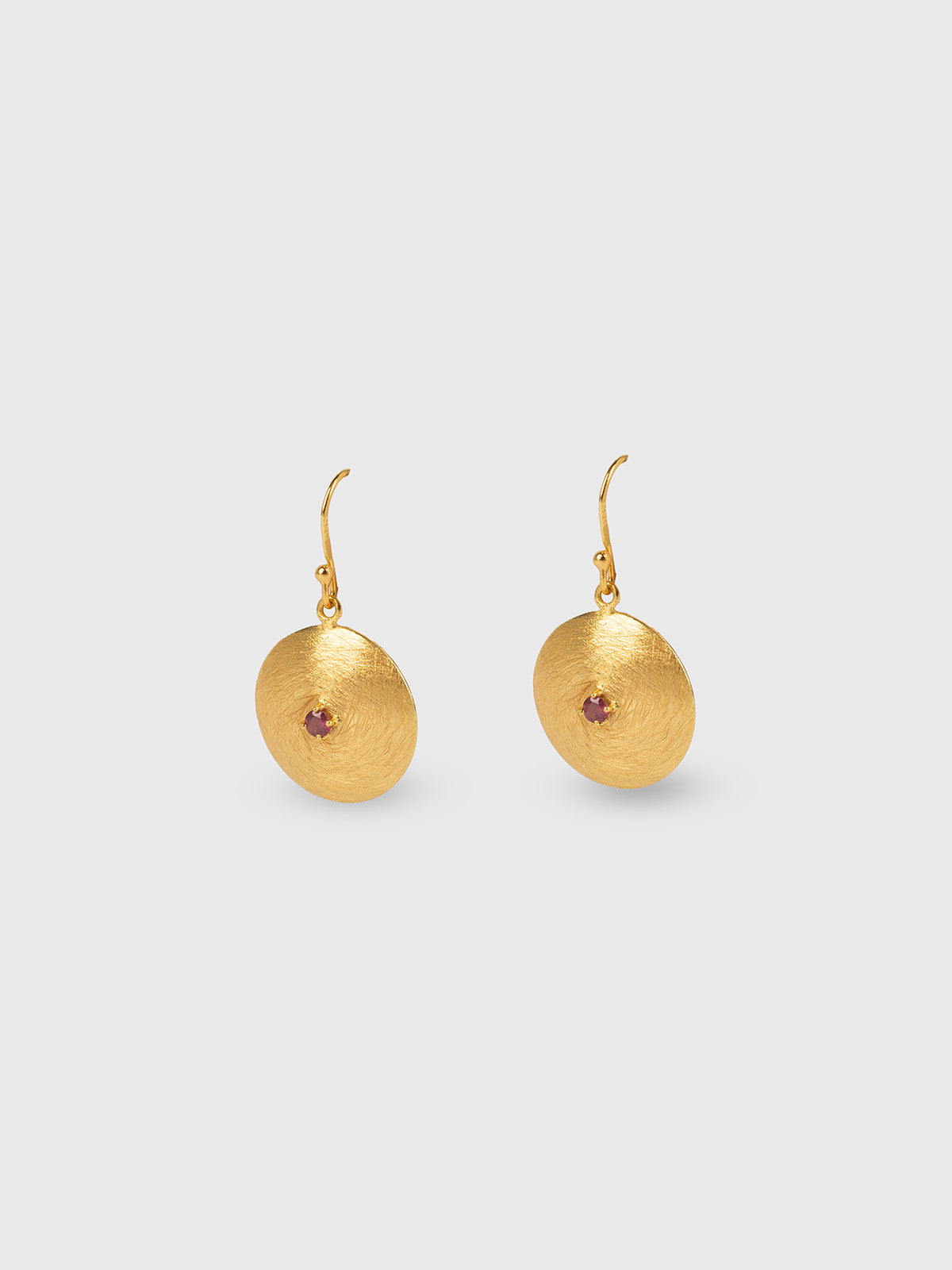 Mesmer Garnet Earrings
