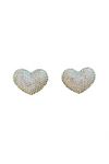 Radiant Heart Studs
