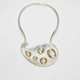 Polki Paisley Bib Necklace