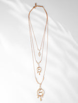 Dripping Layered Necklace