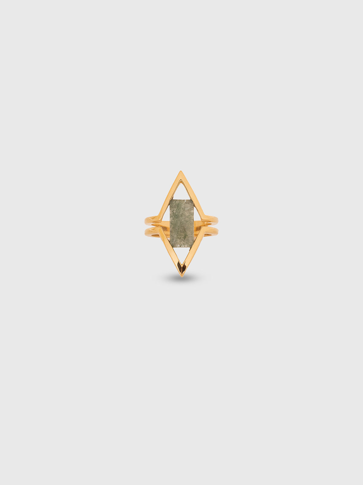 Eternal Kiwi Quartz Ring