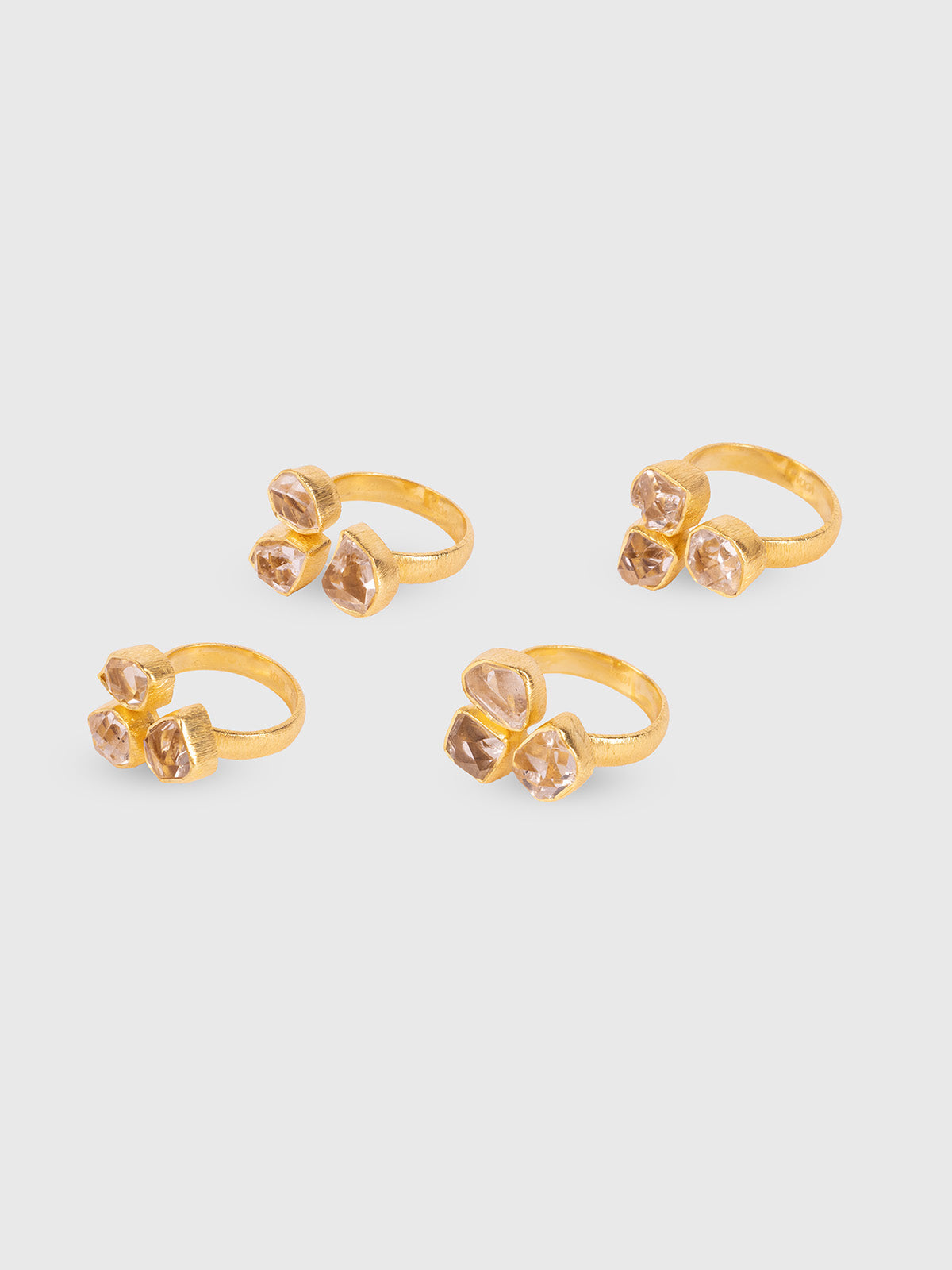 Arcane Herkimer Crystal Ring