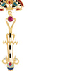 Red Allure Cairo Earrings