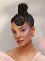 XL Pearl Studs - Silver