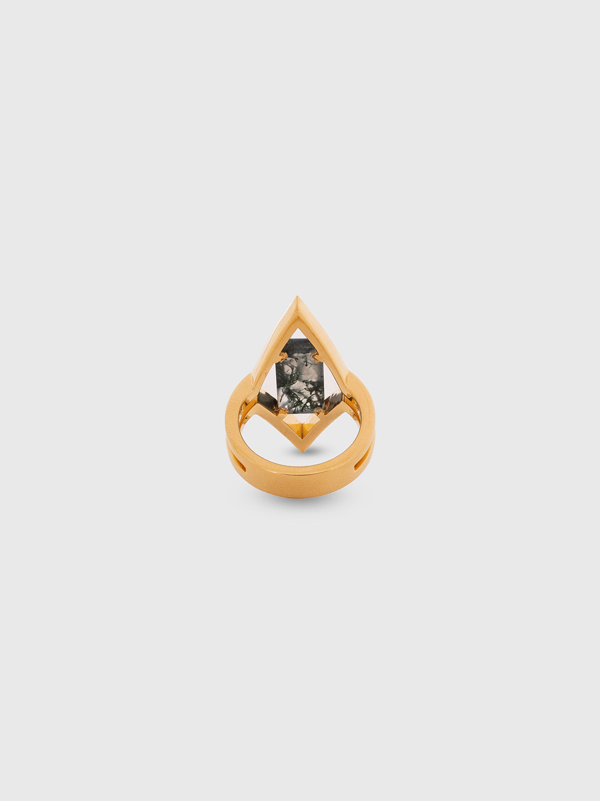 Eternal Moss Agate Ring