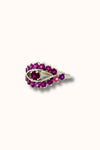 Rhodolite Evil Eye Ring