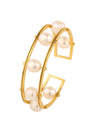 Pearl Bolt Cuff