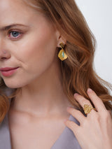 Euphoria Aqua Chalcedony Earrings