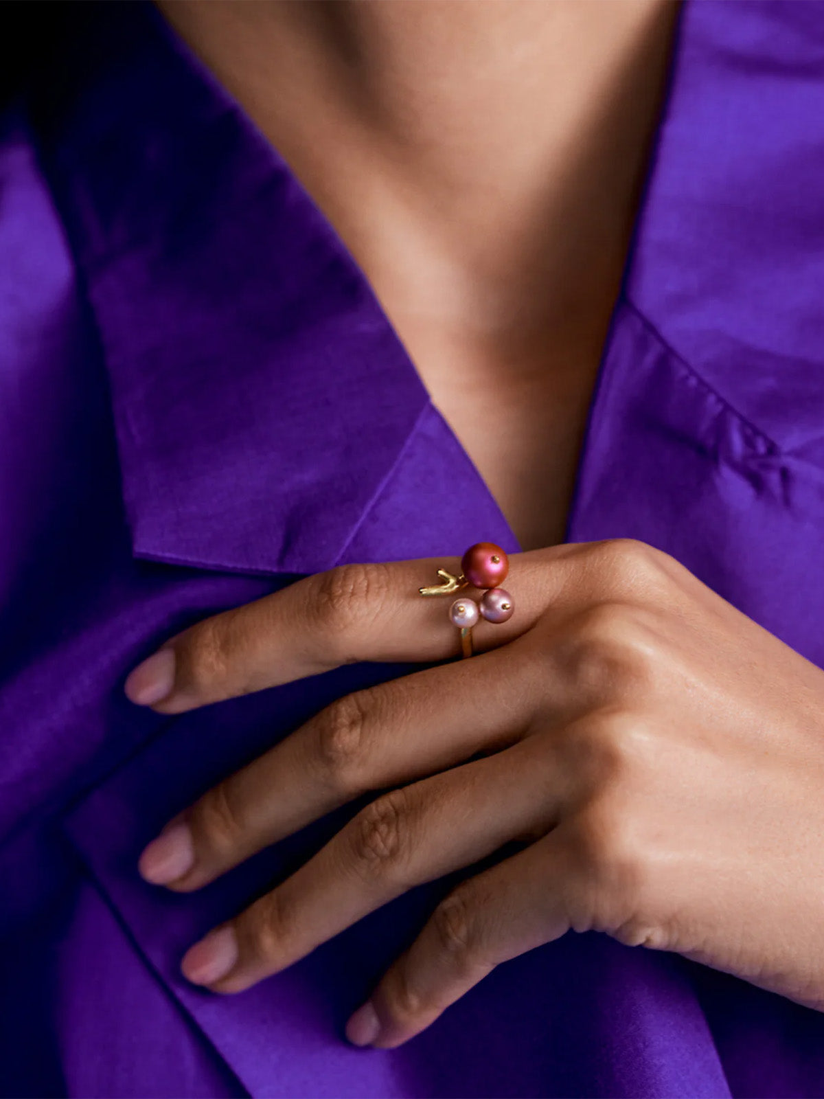 Shades of Pink Ring