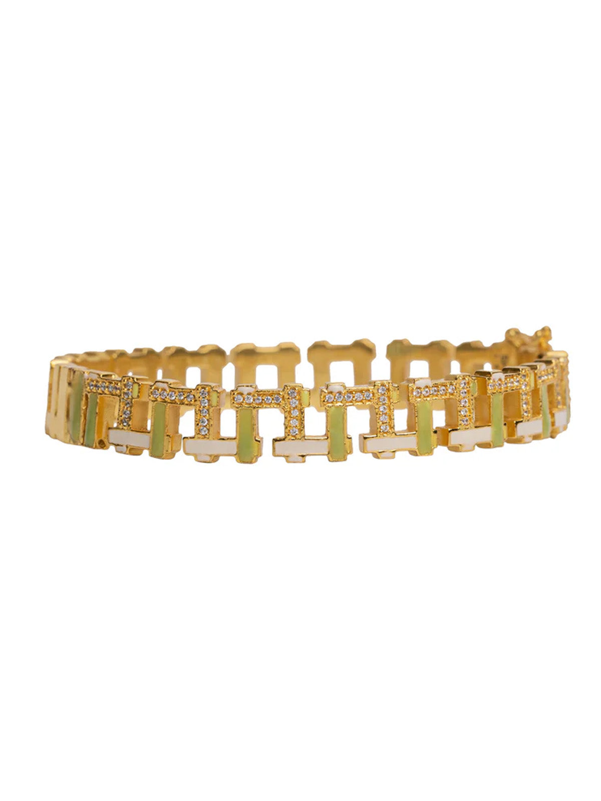 Shraddha Kapoor in Jumping Lines Bracelet