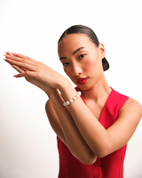 Classic Pearl Band Bracelet