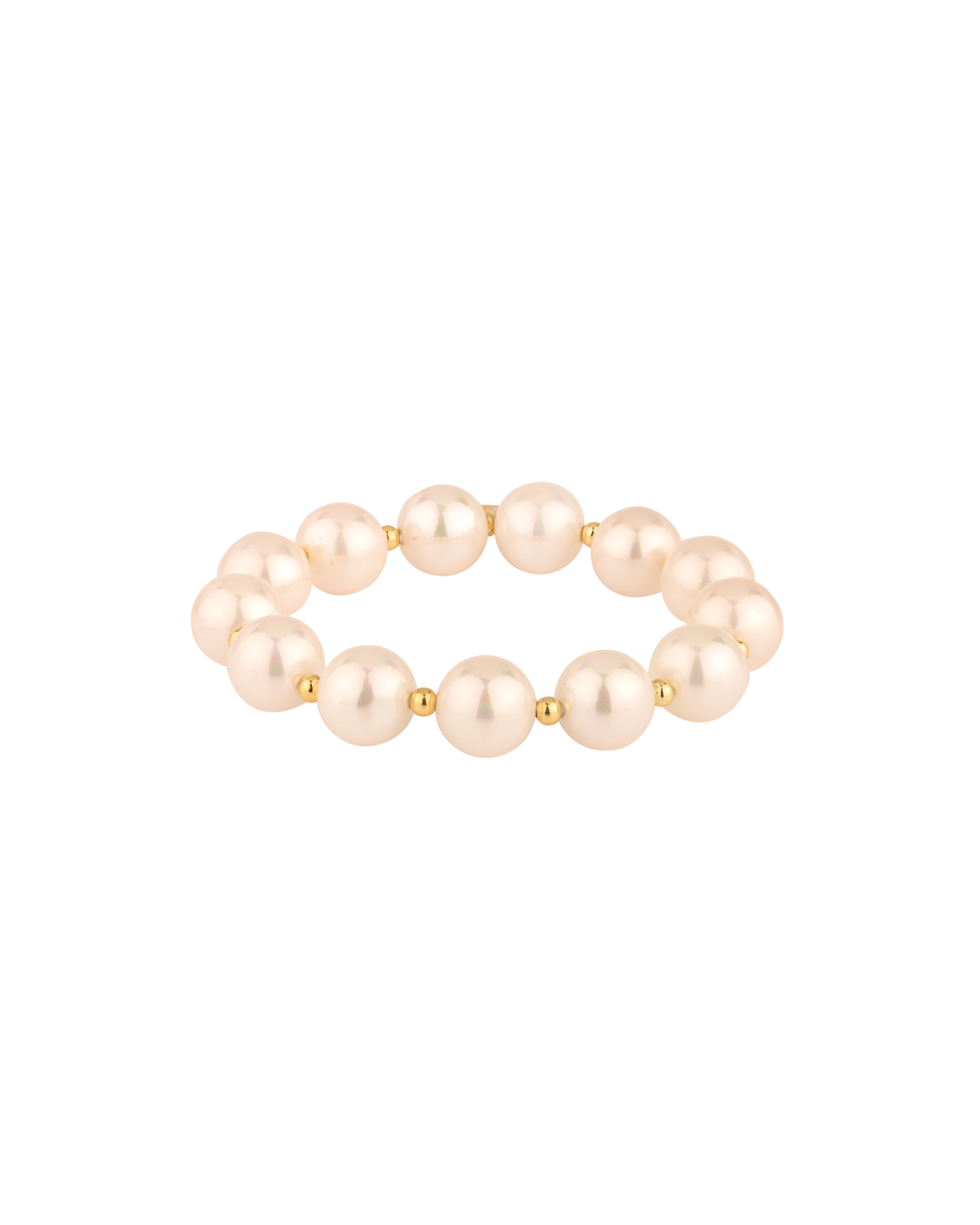 Classic Pearl Band Bracelet