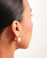 Duo Pearl Statement Studs