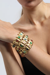 Byzantine Jewel Statement Bangles