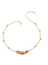 Tri Floral Necklace