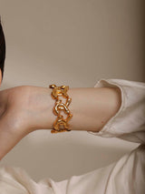 Interlocked Heart Bracelet