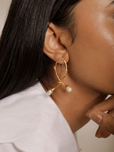Pearl Twig Earrings