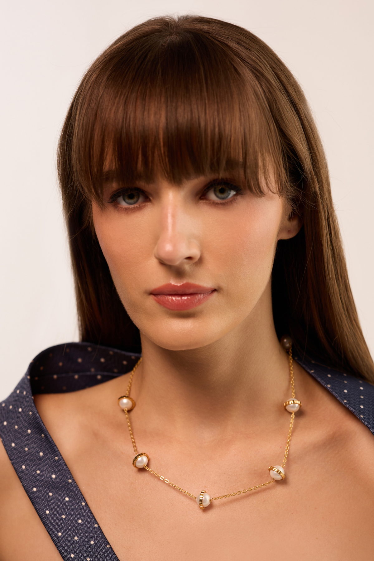 Aurelia Pearl Chain Necklace