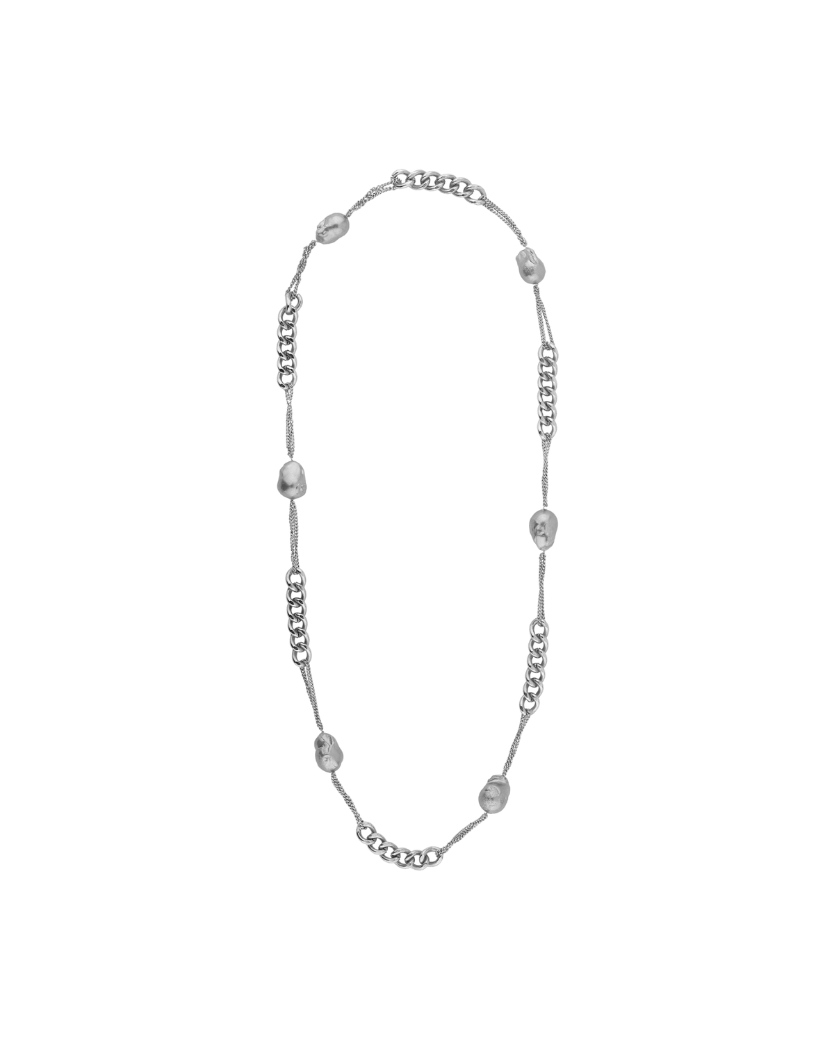 Blue Baroque Chrome Chain