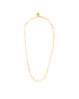 Minimalist Pearl Chain Necklace