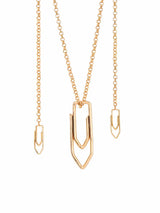 Paper Clip Necklace