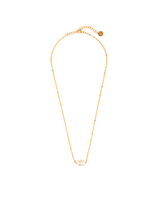 Single-Stone Chain Necklace