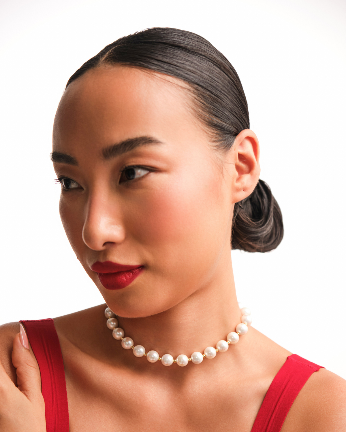 Bandel Pearl Lariat Necklace