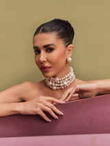 Mixed Pearl Choker