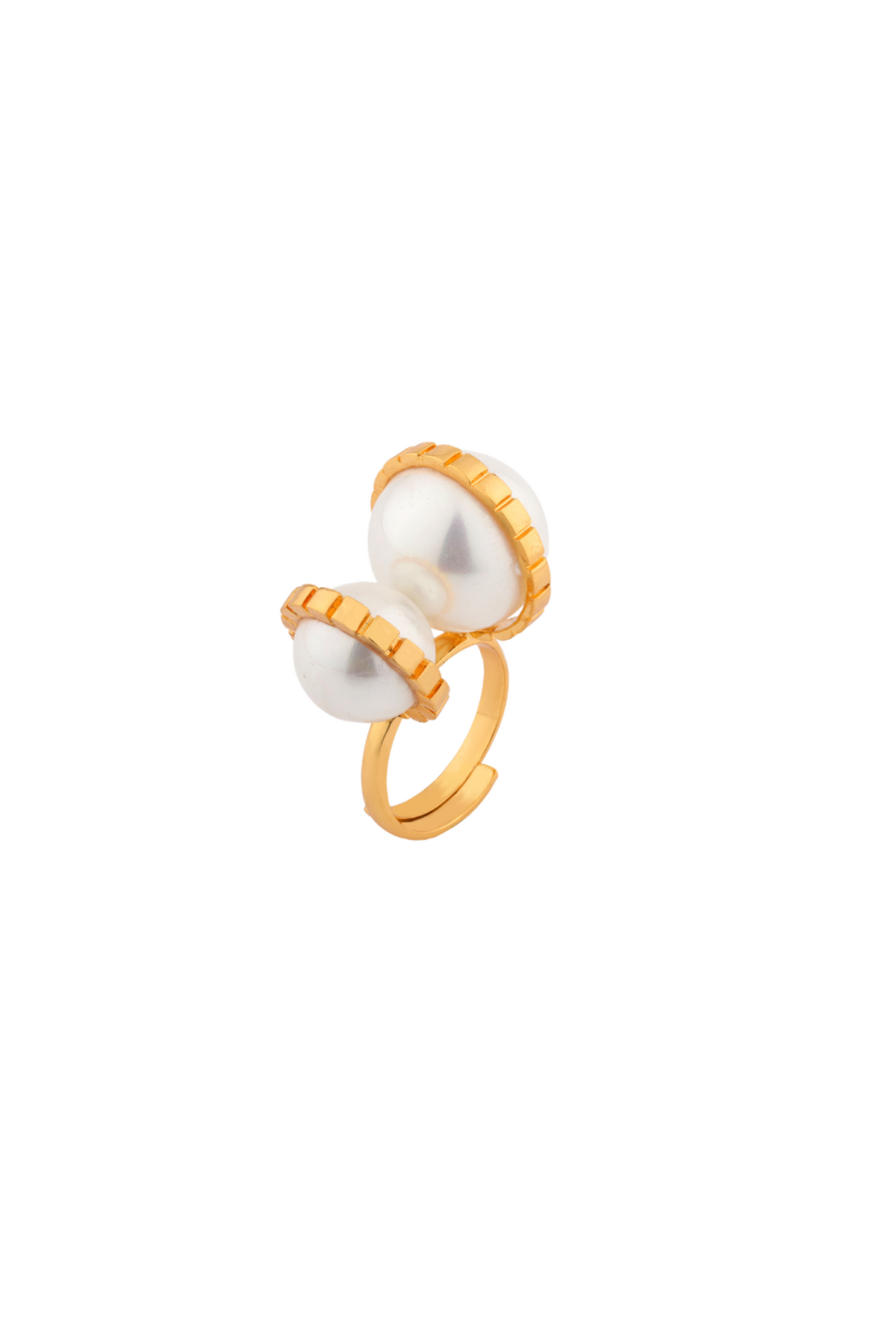 Royal Minimal Pearl Ring