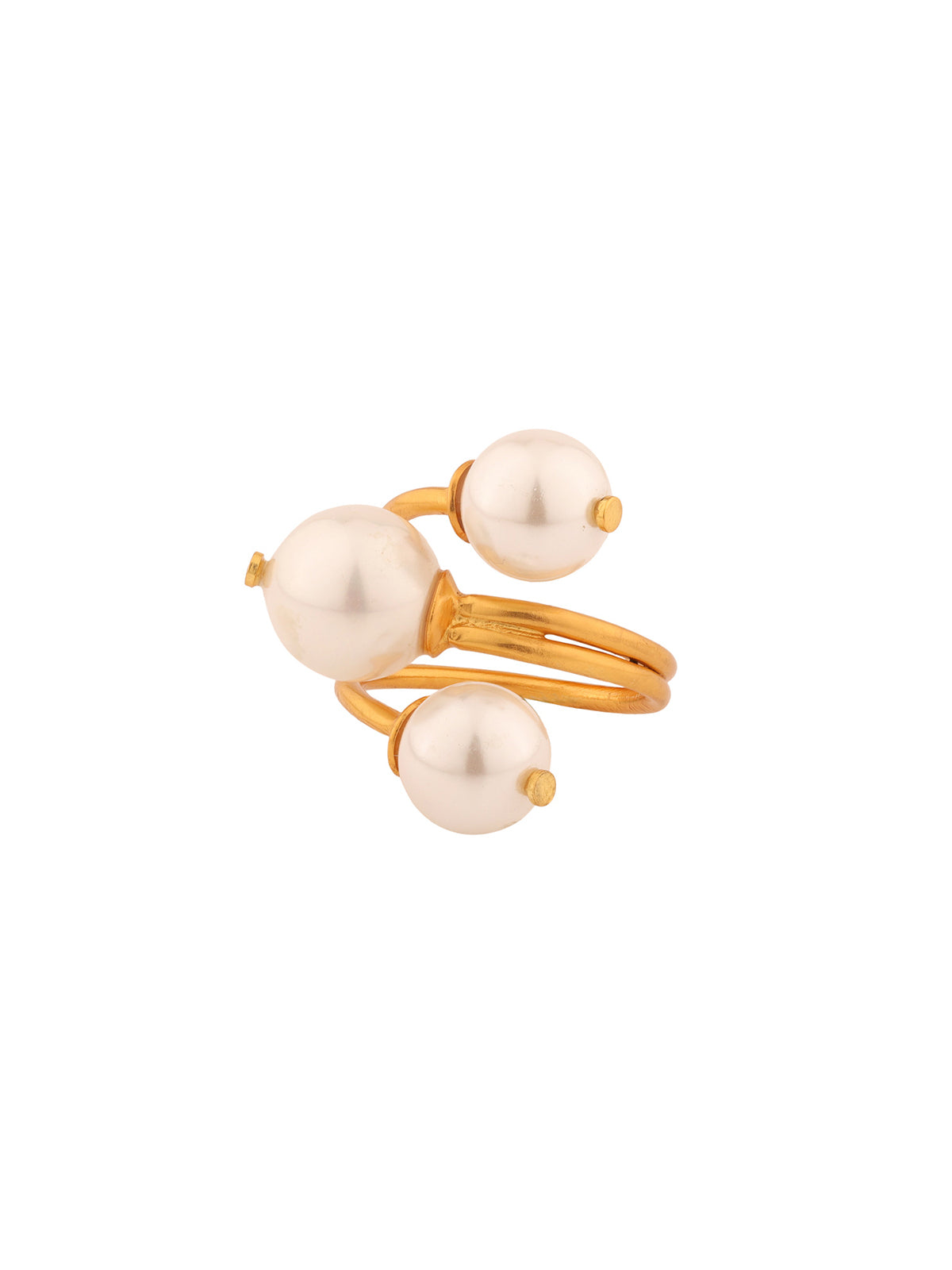 Trio Pearl Ring