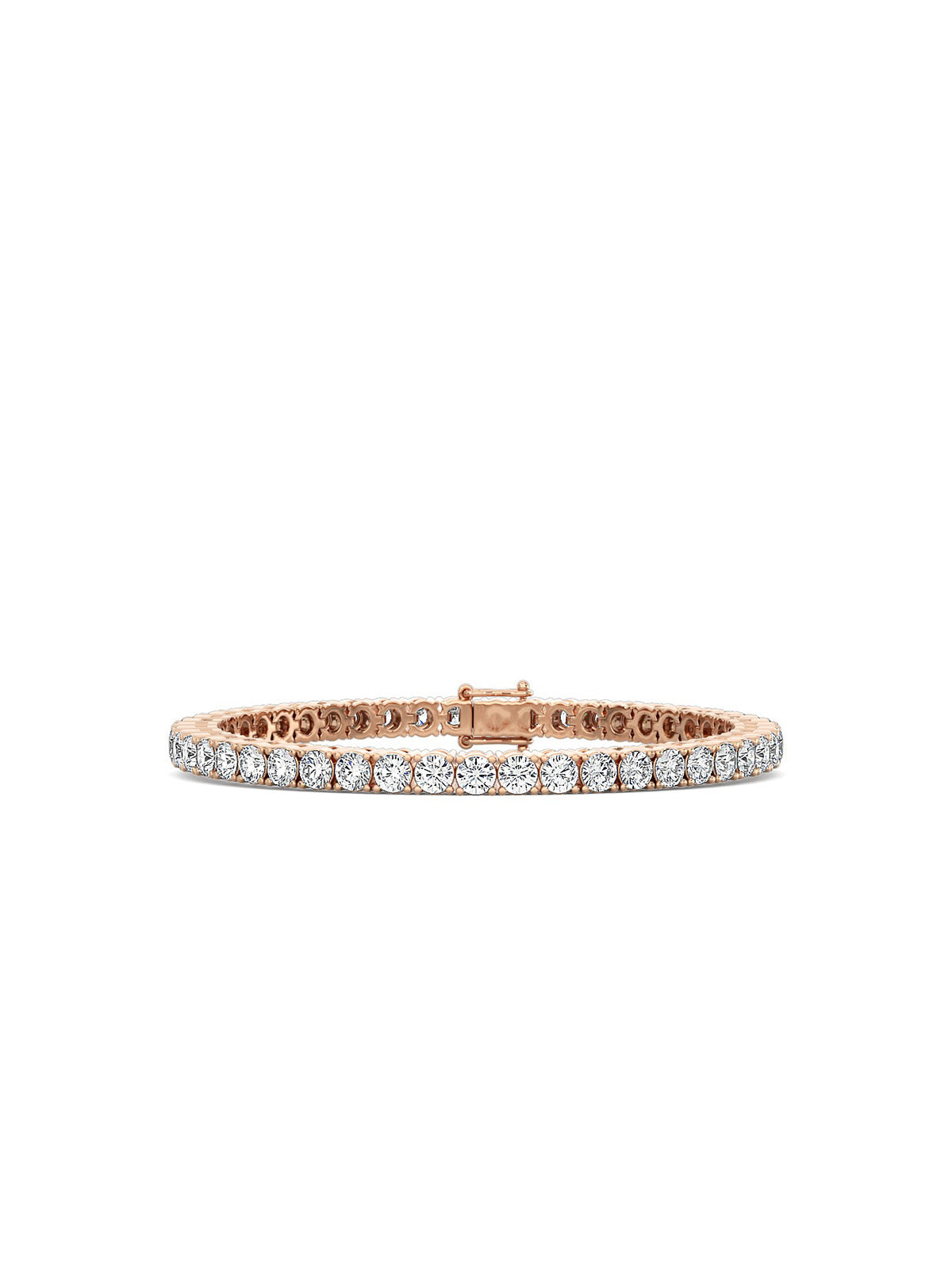 Classic Tennis Bracelet - Round Diamonds