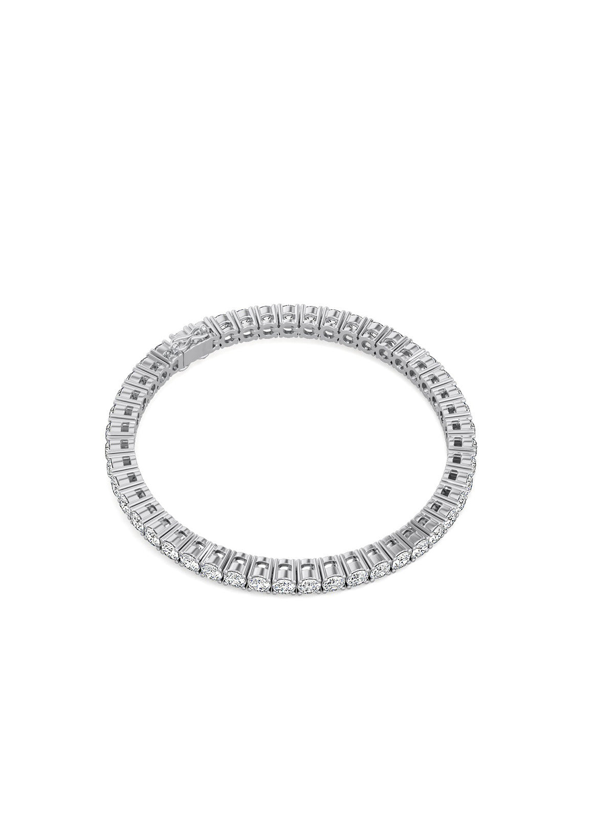 Classic Tennis Bracelet - Round Diamonds