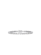Multi-Shape Diamond Tennis Bracelet